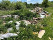 Незаконная свалка под Городком