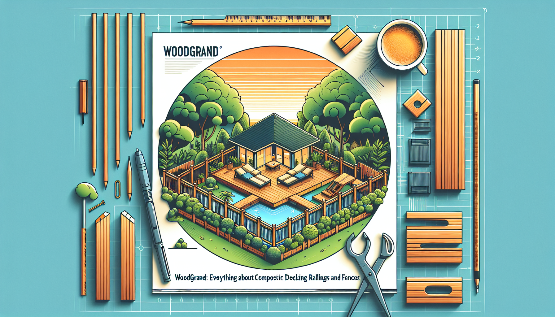 WOODGRAND: Всё о ДПК перилах и ограждениях