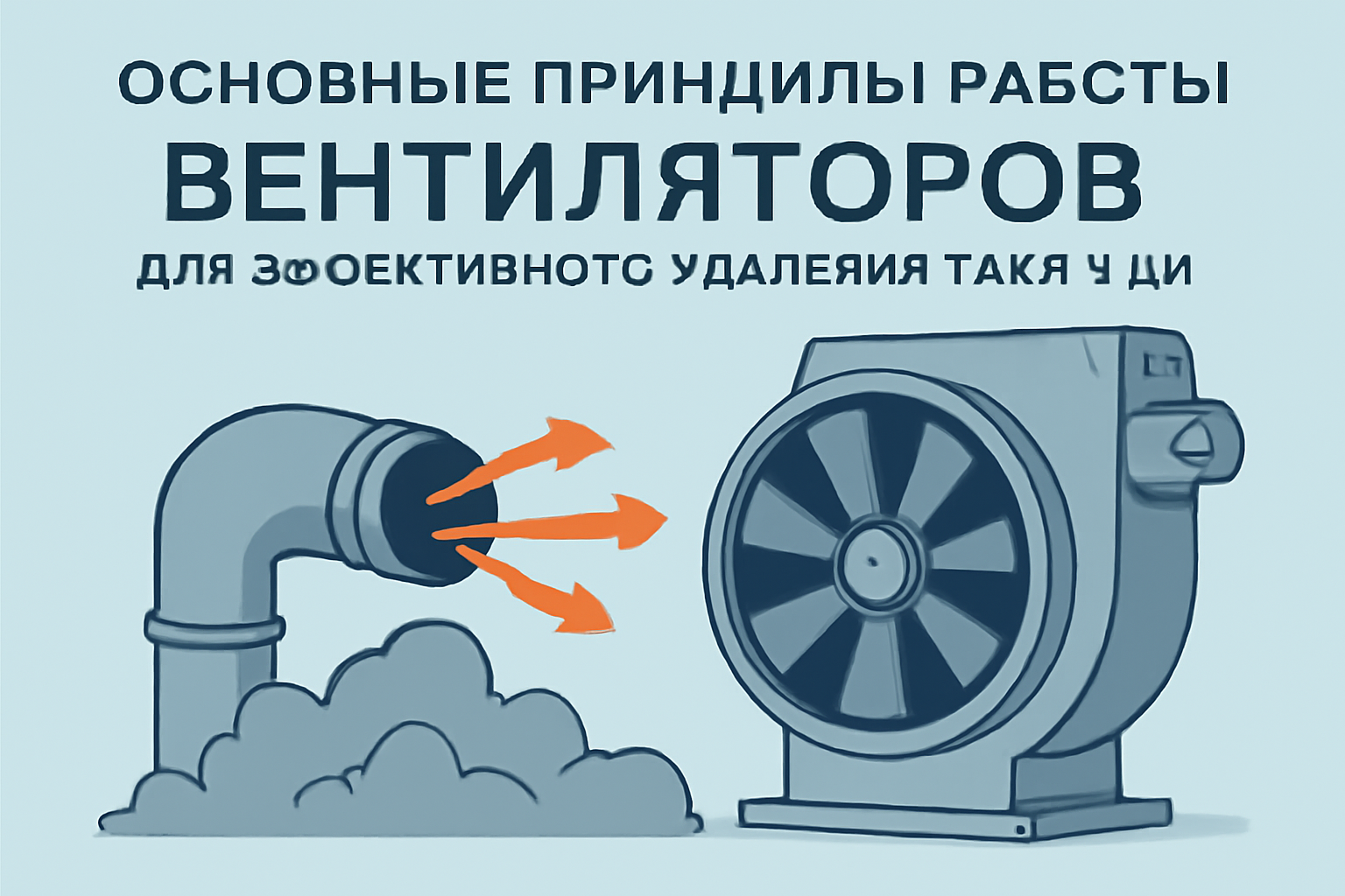 Основные принципы работы вентиляторов для эффективного удаления газа и дыма